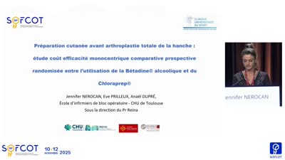 IBODES : Recherche en orthopédie - travaux de recherche effectués à l’Ecole d’IBODE de Toulouse