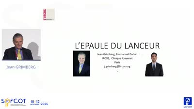 Conférence d'enseignement : CE 07 L’Épaule Du Lanceur
